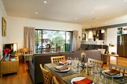 Hervey Bay Accommodation - Sereno Luxury Apartments - Living Room